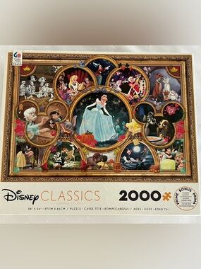 Disney Classics 2000 Piece Ceaco Jigsaw Puzzle